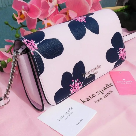 Kate Spade Cameron Grand Flora Smal Flap Crossbody - Picture 2 of 8